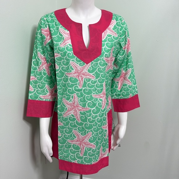 Simply Southern Starfish Tunic Medium NEW - Picture 4 of 8
